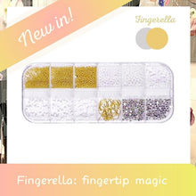 Load image into Gallery viewer, Nail Decoration Accessaries Style 2: Shinny Pearl Rhinestone Gold Leaves Shell
