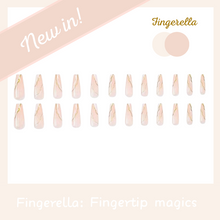 Load image into Gallery viewer, Ballerina Pink Mew Ballet Long Nails| 24pc Machine-made Best Press-on Nails Award-Winning Glue-on Nails
